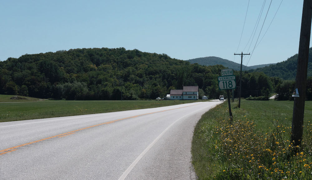Route118 into Montgomery, 2019